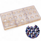 Molde Policarbonato Bombón Diamante x 21 cavidades